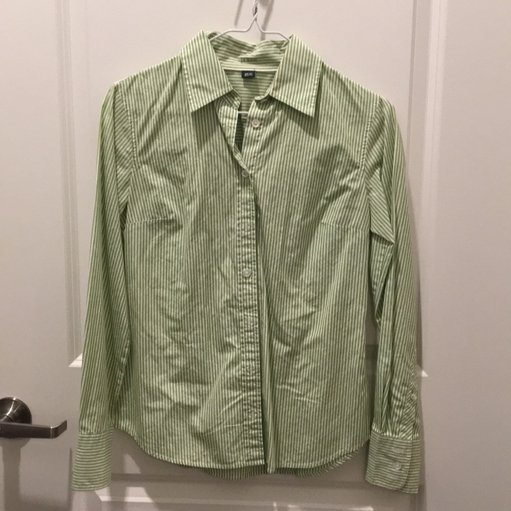 SOLD J. Crew Slim Fit striped button down shirt